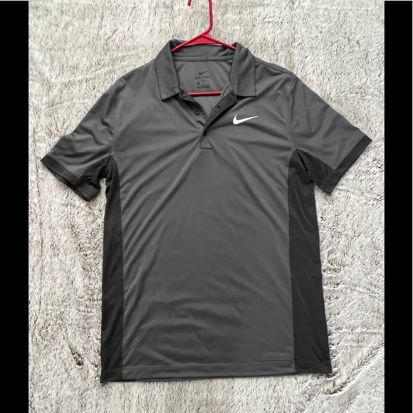 Nike Mens Dri-Fit Golf Shirt - Picture 1 of 2